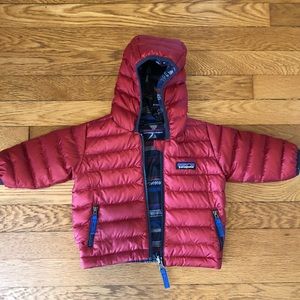 Patagonia Baby Reversible Down Sweater Hoodie
